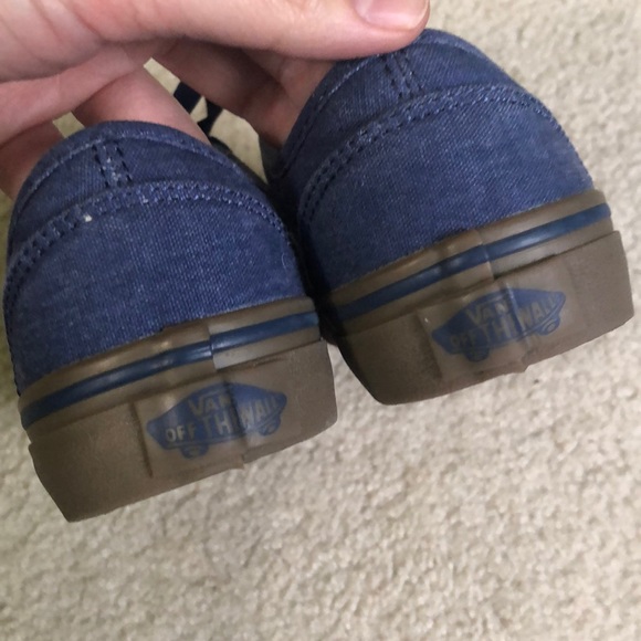 Vans Atwood Canvas Blue Kids size 1 - Picture 6 of 6